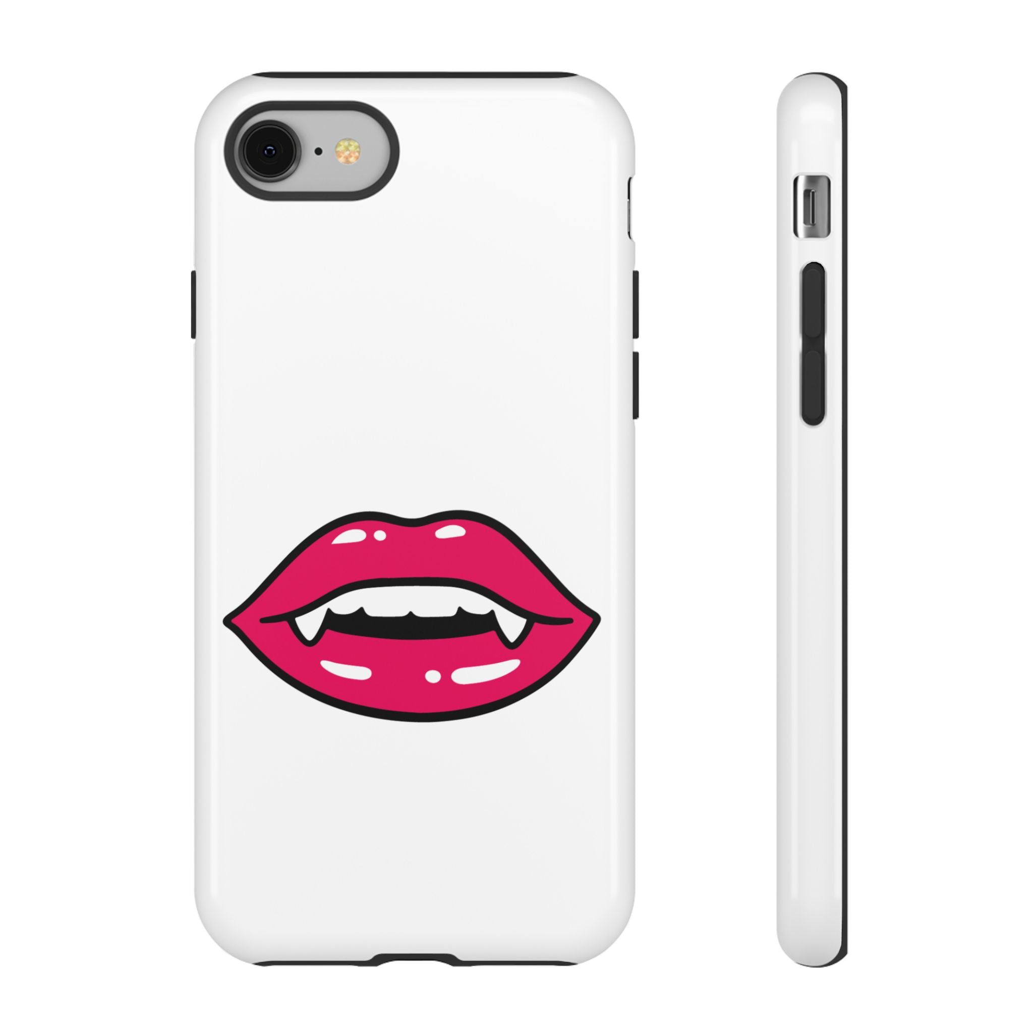 Vampire Mouth Phone Case - Tough Cases for Halloween, Gift for Spooky Lovers, Quirky Phone Accessories, Fun Tech Gear